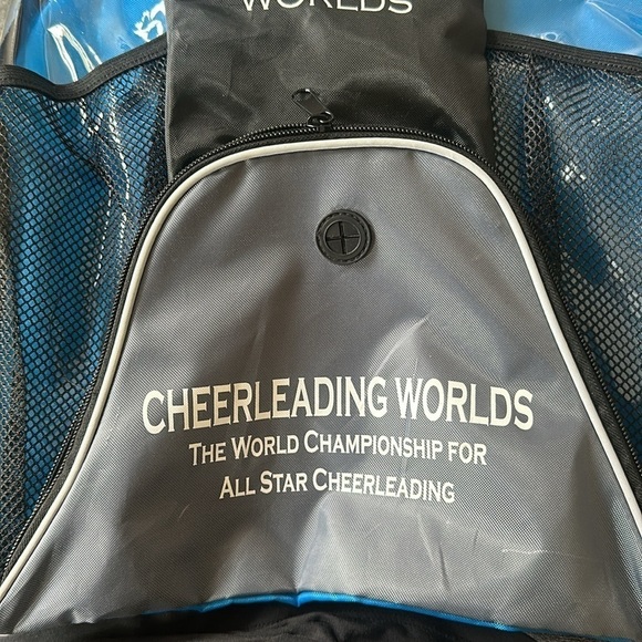 Cheerleading Worlds String Backpack Bag - Picture 3 of 3